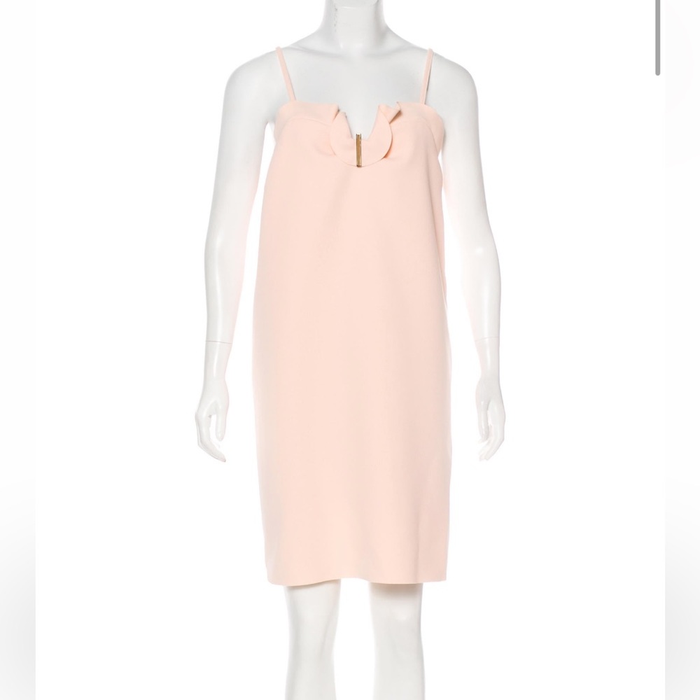 Carven pink sleeveless dress